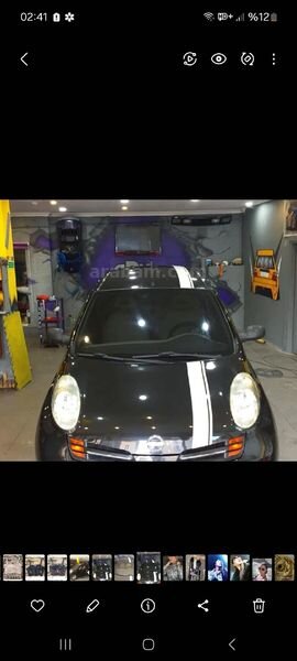 Sahibinden Nissan Micra 1.2 Visia 2004 Model 88.000 km Siyah