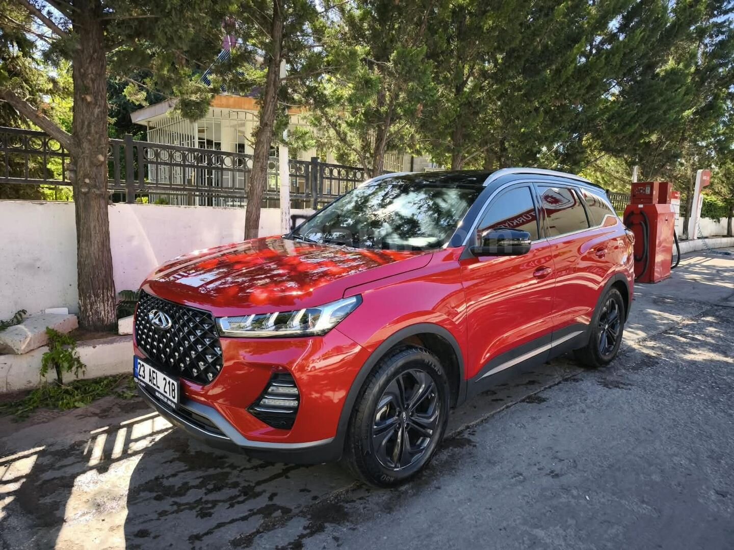 Sahibinden Chery Tiggo 7 Pro 1.6 TGDI Luxury 2023 Model Ankara 58.000 km Kırmızı 4