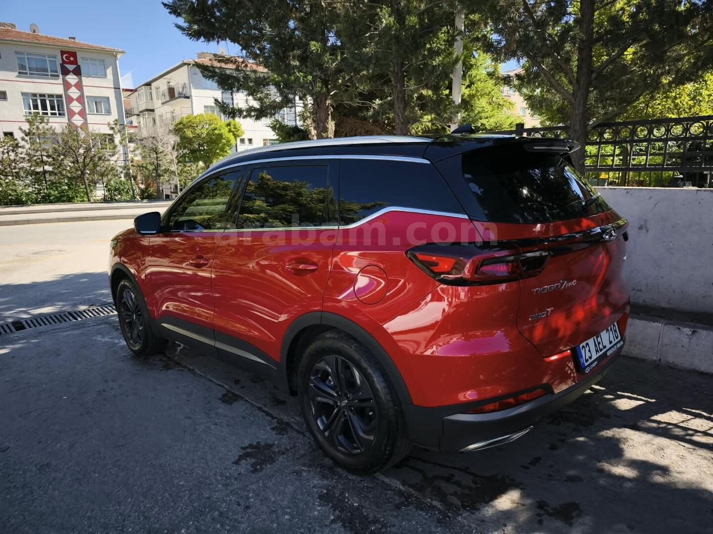 Sahibinden Chery Tiggo 7 Pro 1.6 TGDI Luxury 2023 Model Ankara 58.000 km Kırmızı 5