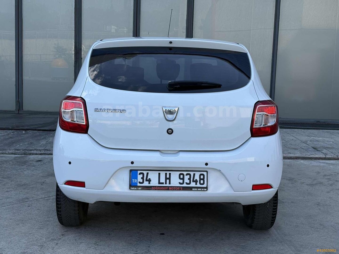 Galeriden Dacia Sandero 1.2 Ambiance 2016 Model İstanbul 120.000 km Beyaz 6