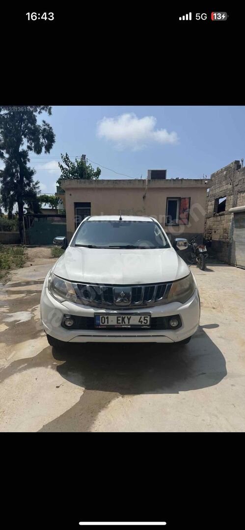 Sahibinden Mitsubishi L 200 4x4 Tornado 2018 Model 295.000 km Beyaz 2