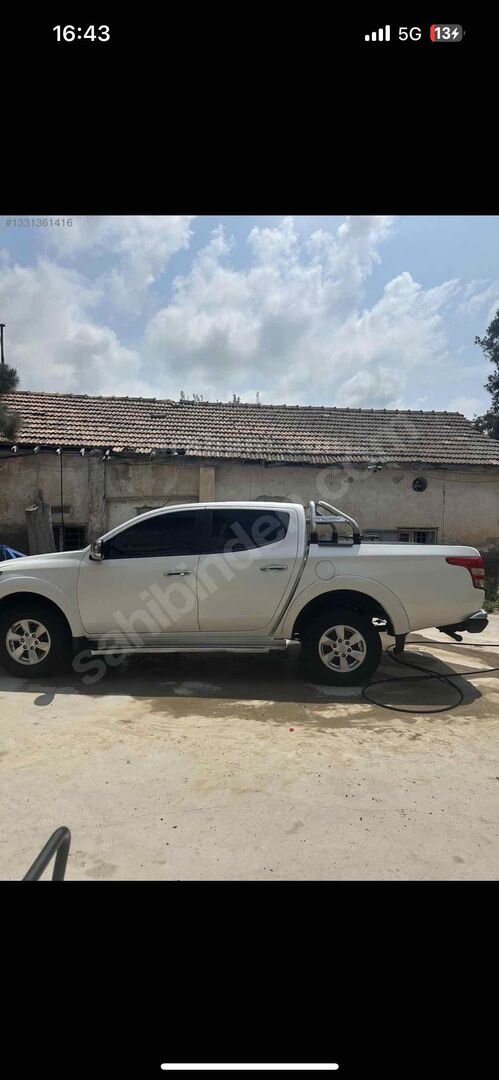 Sahibinden Mitsubishi L 200 4x4 Tornado 2018 Model 295.000 km Beyaz 4
