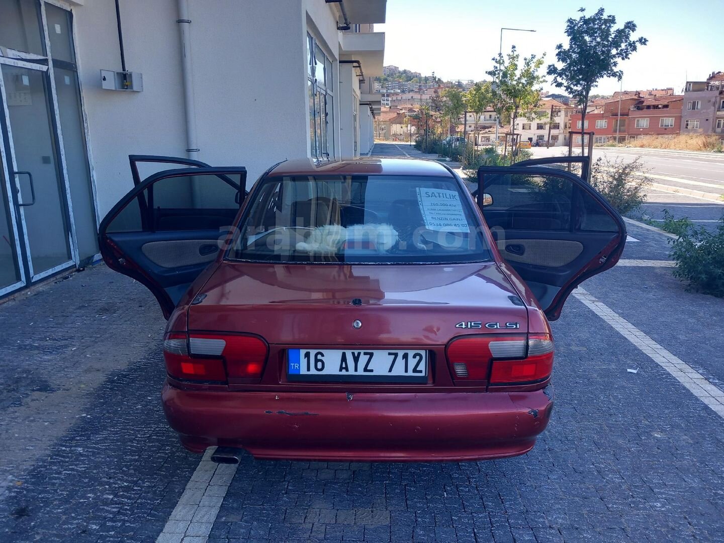 Sahibinden Proton 415 GLS 1999 Model Bursa 258.000 km Bordo 3