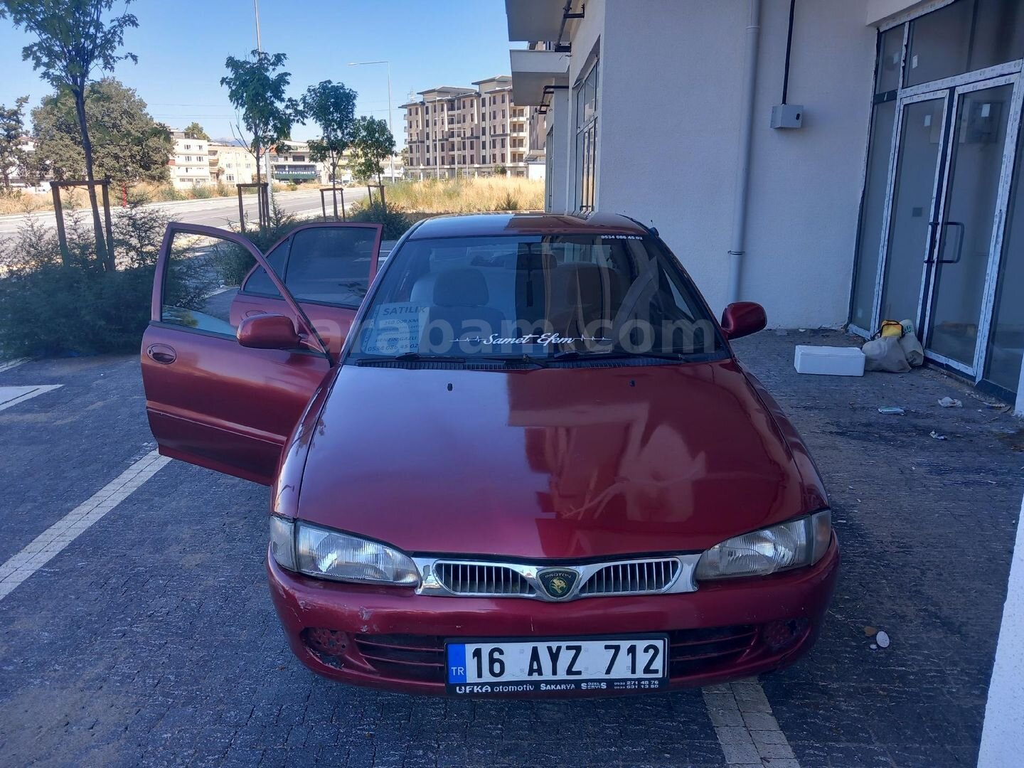 Sahibinden Proton 415 GLS 1999 Model Bursa 258.000 km Bordo 2