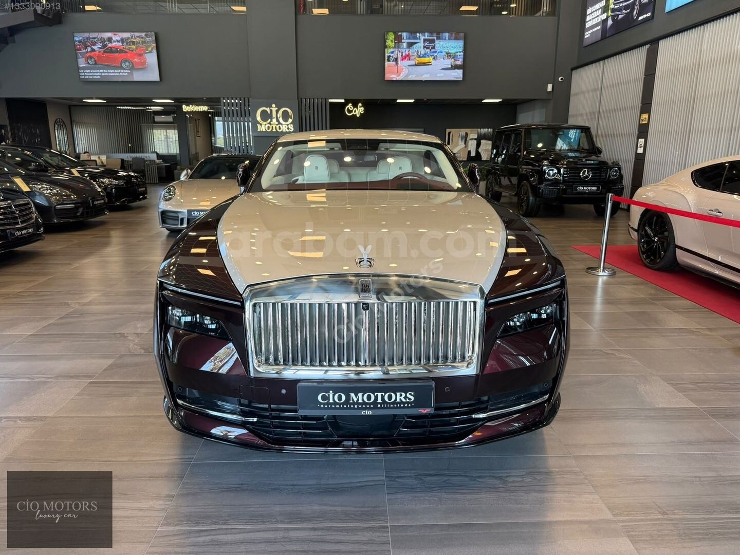 Galeriden Rolls-Royce Spectre Coupe 2024 Model İzmir 7.000 km Kırmızı 1