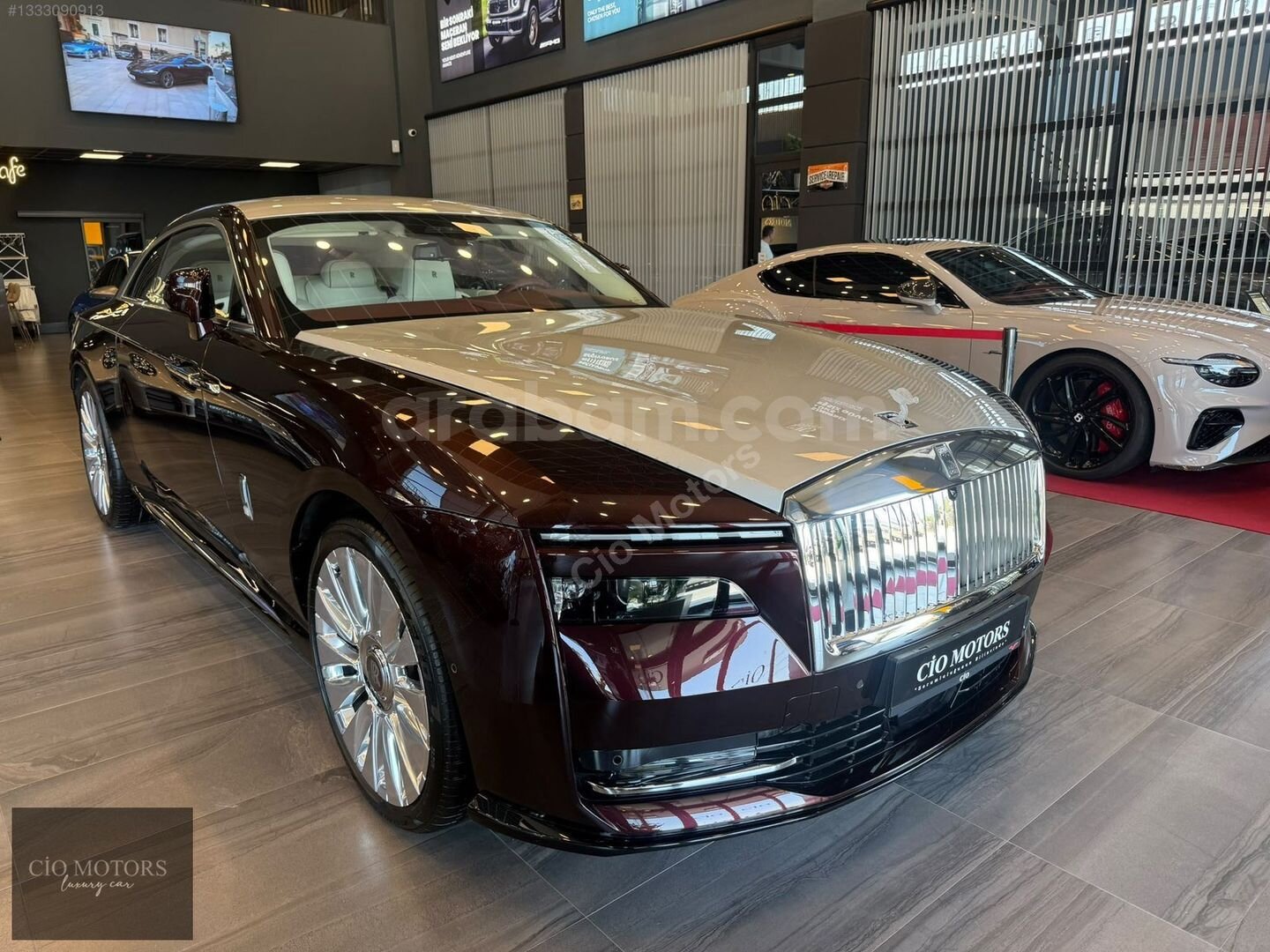 Galeriden Rolls-Royce Spectre Coupe 2024 Model İzmir 7.000 km Kırmızı 4