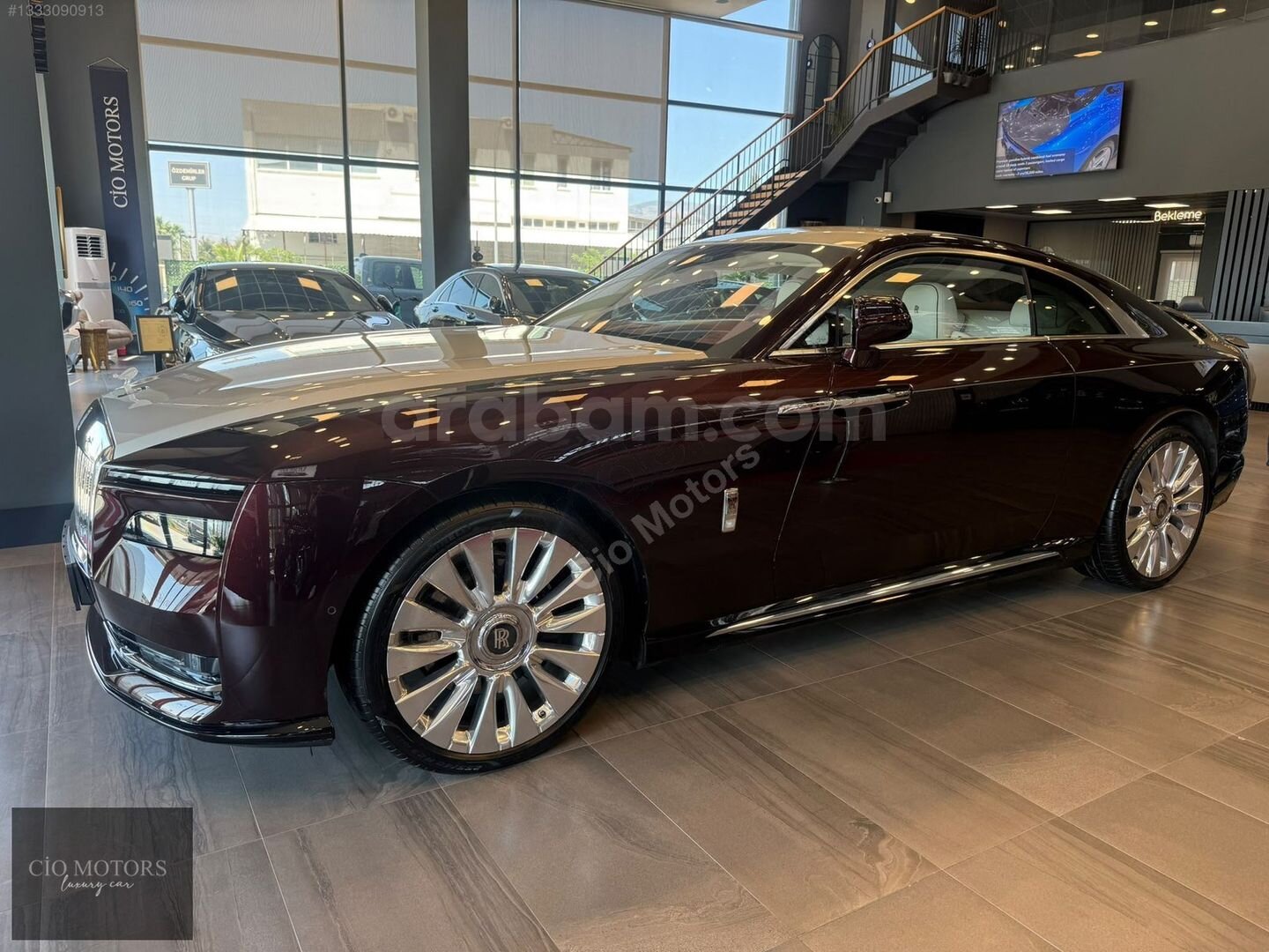 Galeriden Rolls-Royce Spectre Coupe 2024 Model İzmir 7.000 km Kırmızı 7