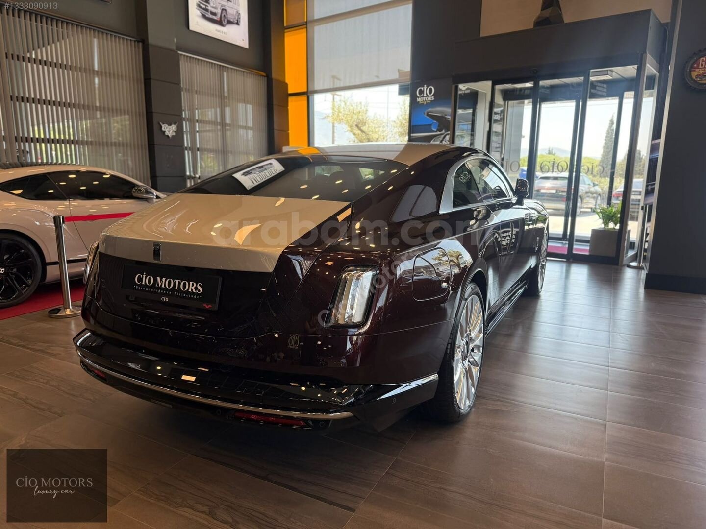 Galeriden Rolls-Royce Spectre Coupe 2024 Model İzmir 7.000 km Kırmızı 5