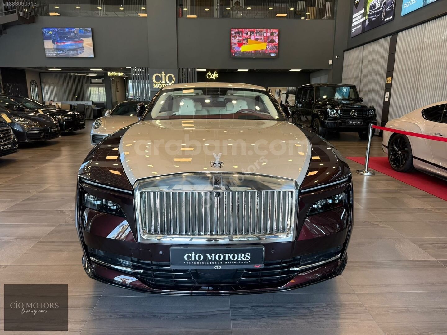 Galeriden Rolls-Royce Spectre Coupe 2024 Model İzmir 7.000 km Kırmızı 2