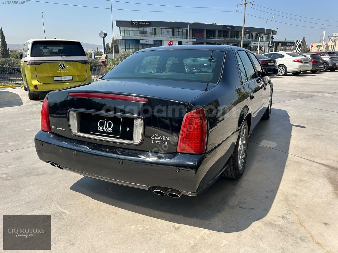 Galeriden Cadillac DeVille 4.6 DTS 2002 Model İzmir 140.000 km Siyah 5
