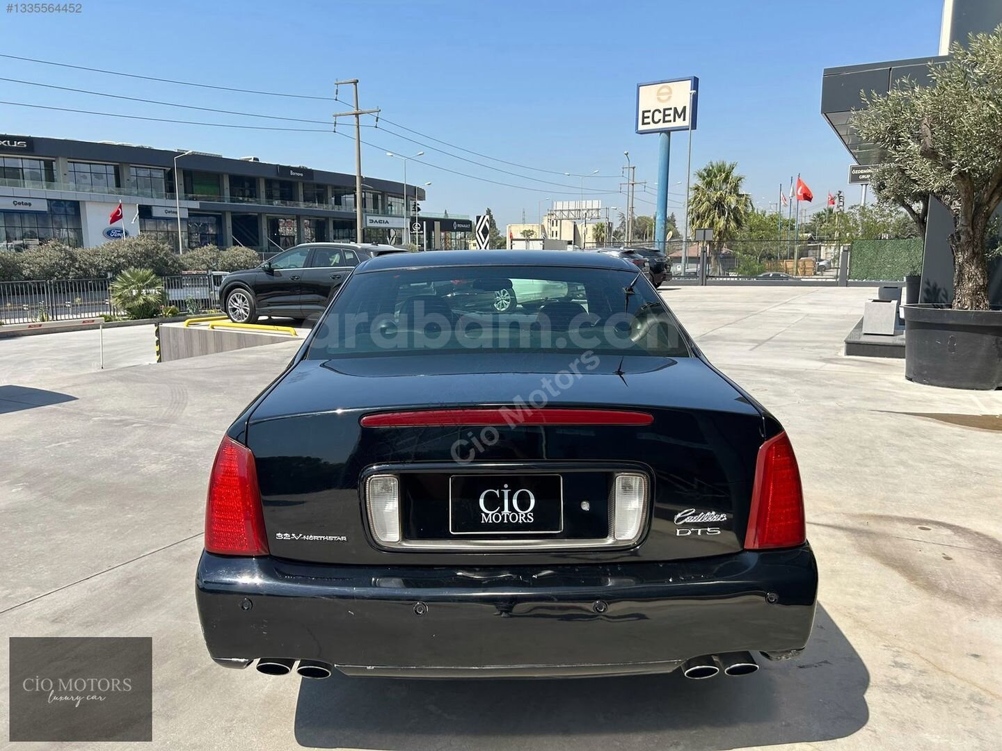 Galeriden Cadillac DeVille 4.6 DTS 2002 Model İzmir 140.000 km Siyah 6
