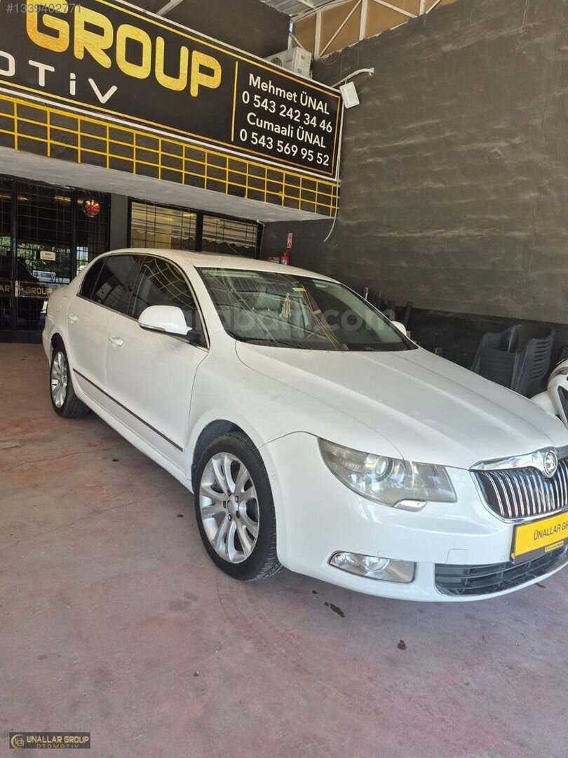 Galeriden Skoda SuperB 1.6 TDI Prestige 2012 Model Gaziantep 250.000 km Beyaz 4