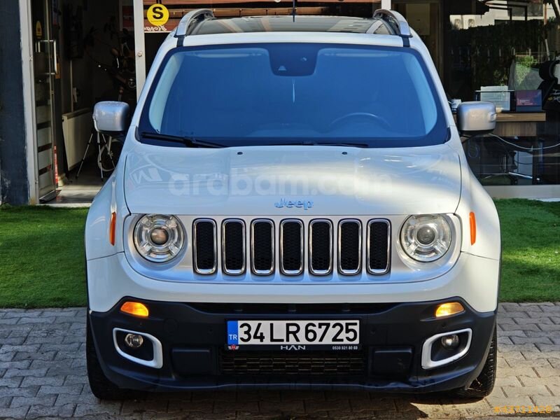 Jeep Renegade Limited 4x4 otomatik cam tavan