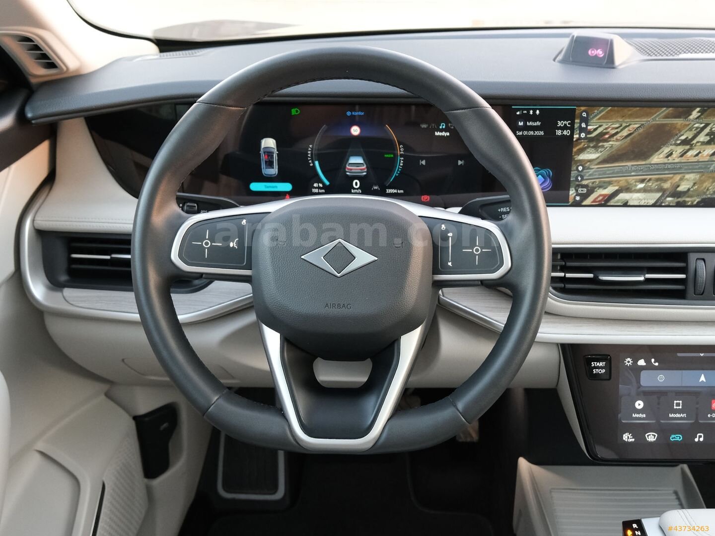 OTOSTORE'DAN T10X V2 RWD Uzun Menzil %100 ELEKTRİKLİ 2023 7