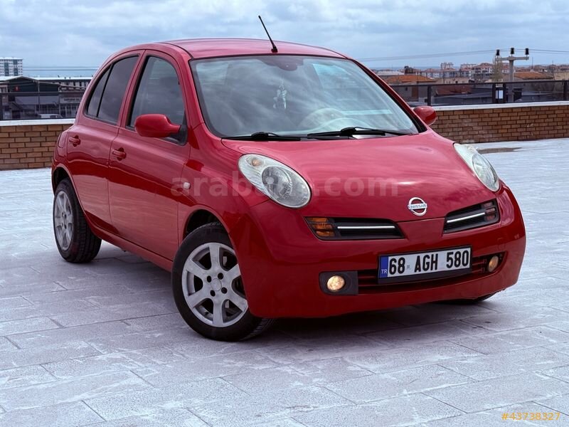 Galeriden Nissan Micra 1.2 Tekna 2003 Model Aksaray 240.000 km Kırmızı