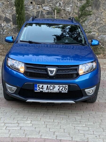 Galeriden Dacia Sandero 0.9 TCe Stepway Easy-R 2016 Model İstanbul 120.000 km Mavi