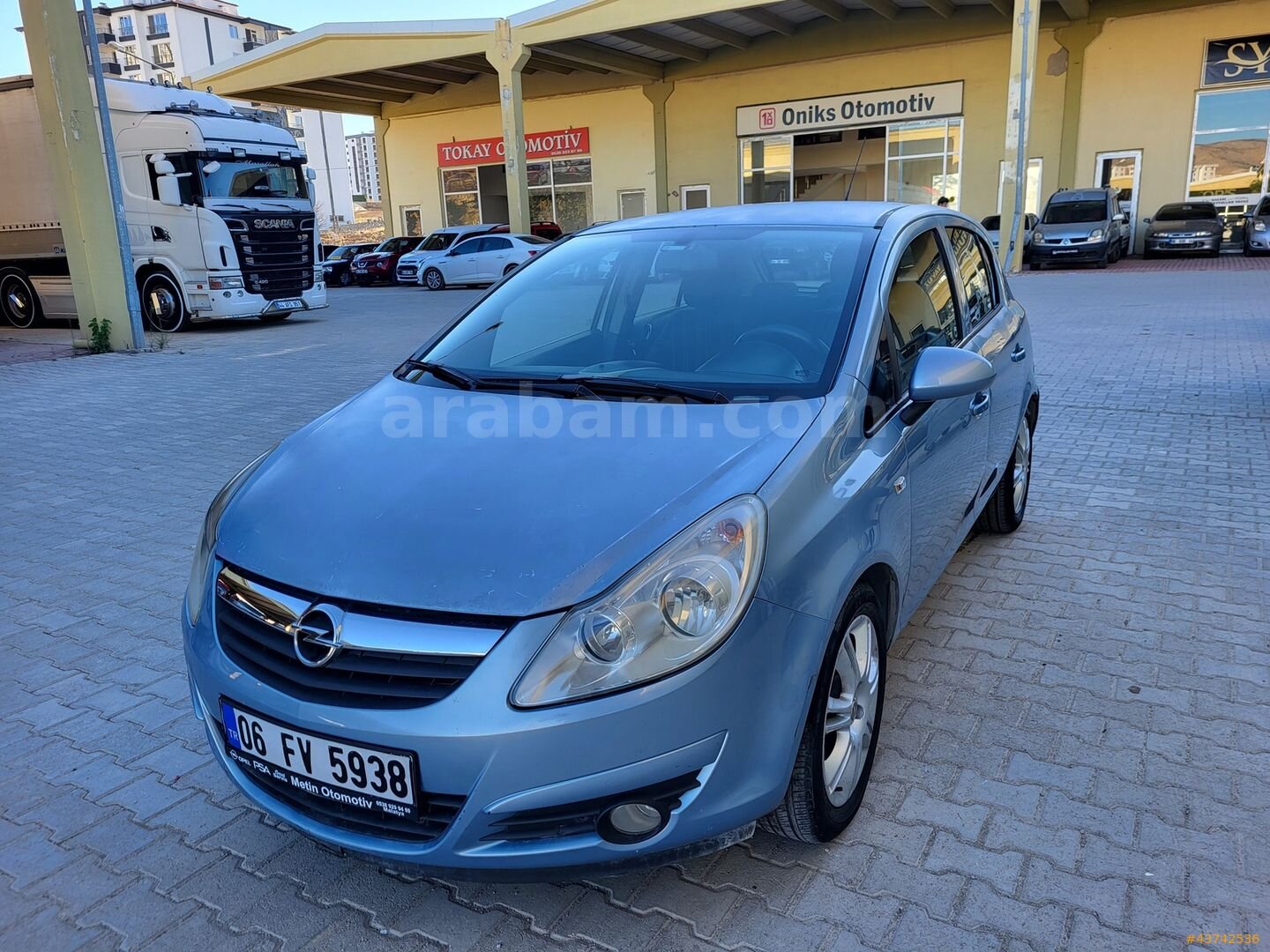 Galeriden Opel Corsa 1.4 Twinport Enjoy 2008 Model Malatya 121.000