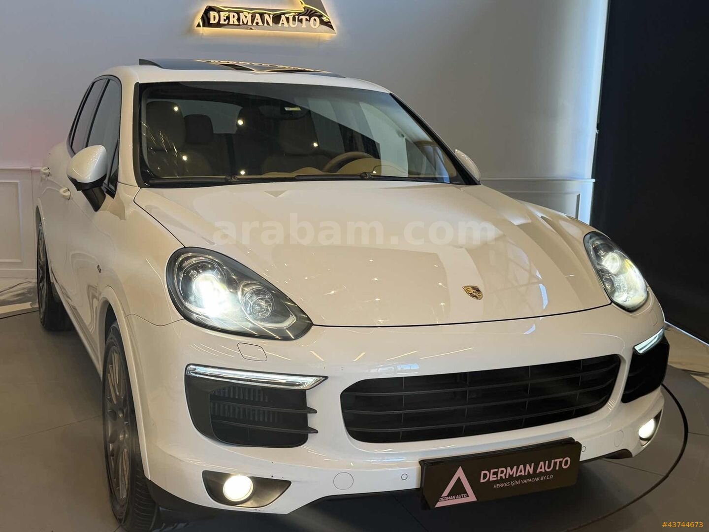 DERMAN AUTO HATASIZ BAYİİ CAYENNE PLATİNIUM EDİTİON İLK SAHİP 1