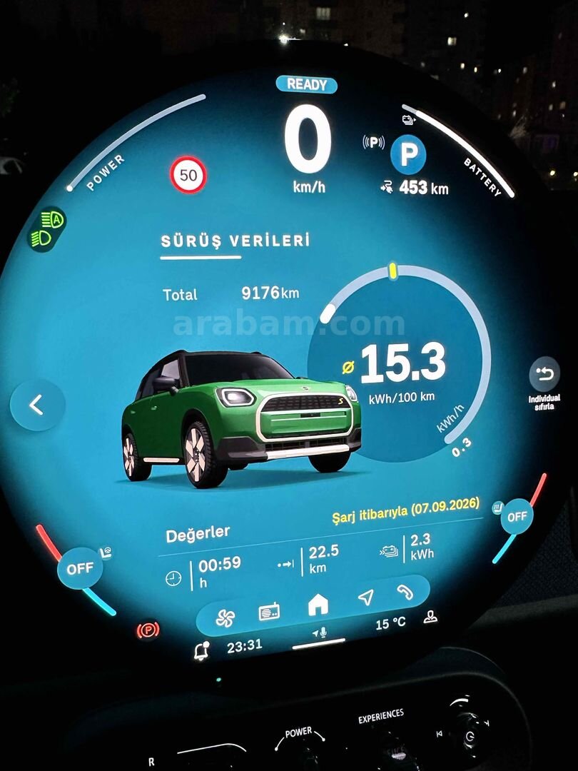 Sahibinden Mini Countryman E Favoured 2025 Model Kayseri 5