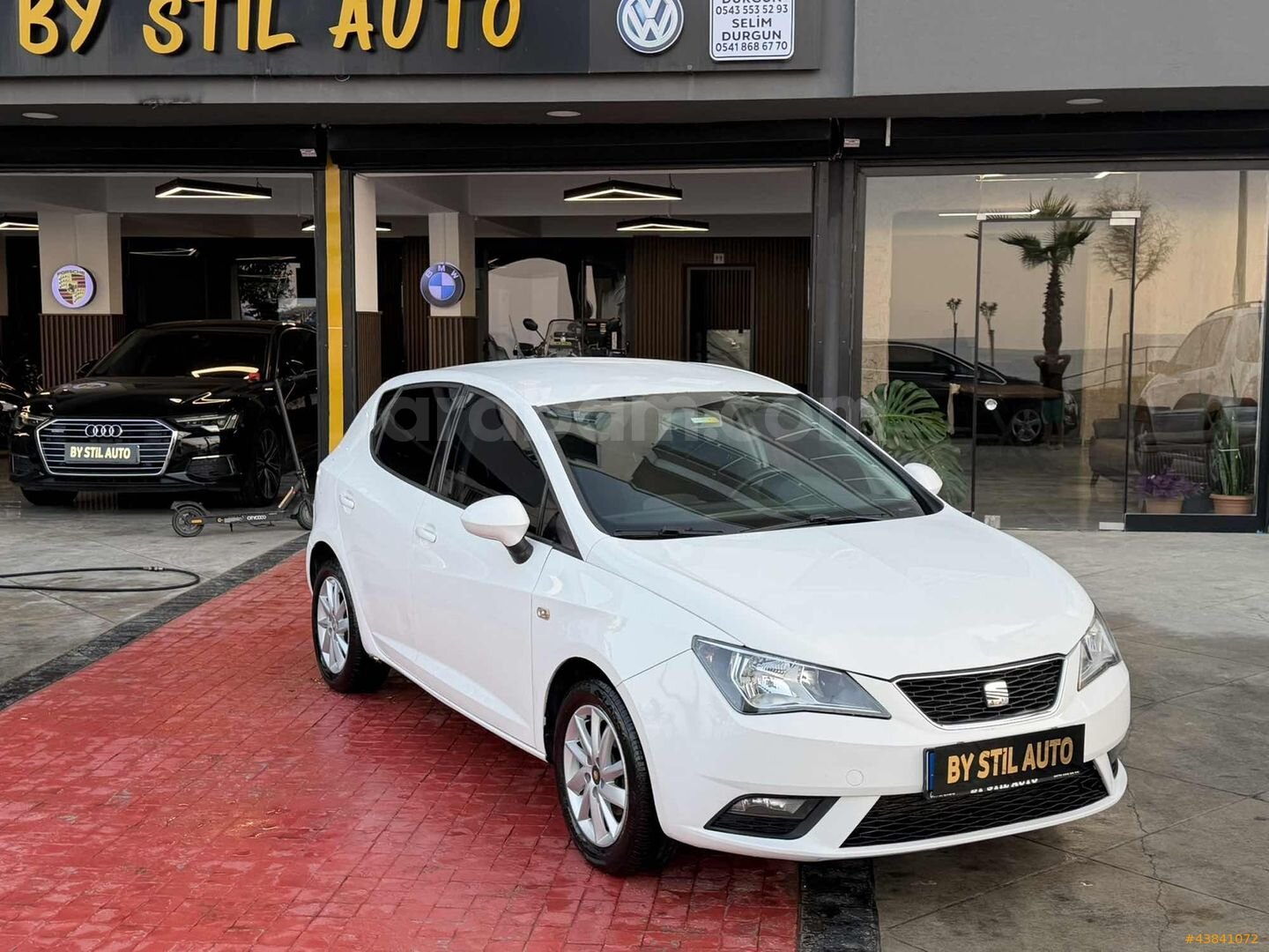 Galeriden Seat Ibiza 1.4 Style 2013 Model Ordu 247.000 km Beyaz 3