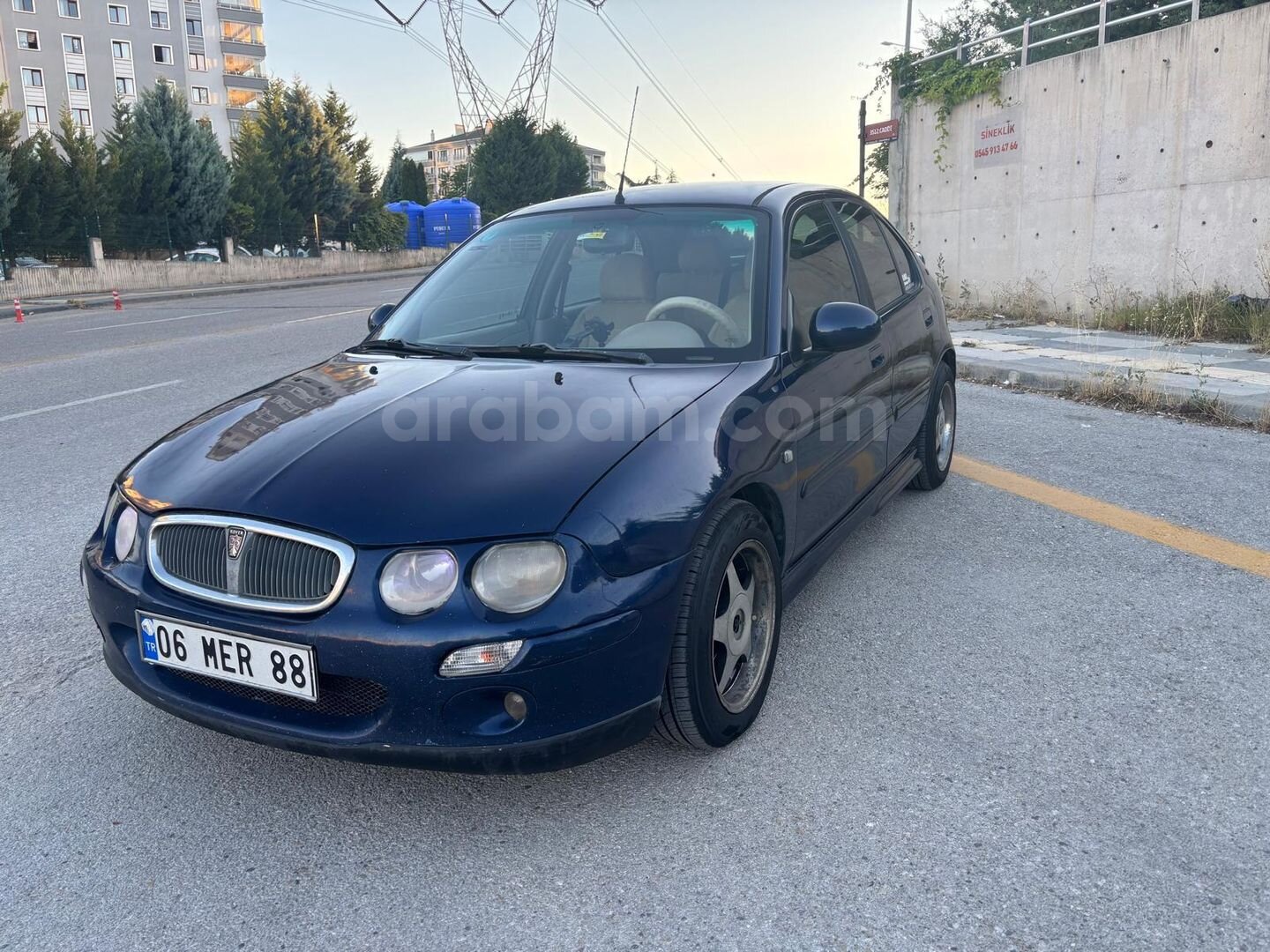 Sahibinden Rover 25 1.6 Club 2000 Model Ankara 335.000 km Mavi (metalik) 7
