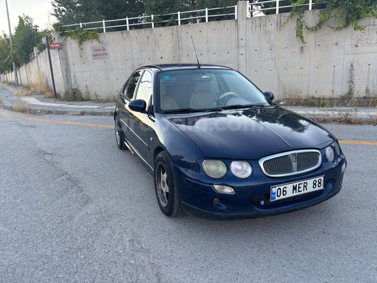 Sahibinden Rover 25 1.6 Club 2000 Model Ankara 335.000 km Mavi (metalik) 1