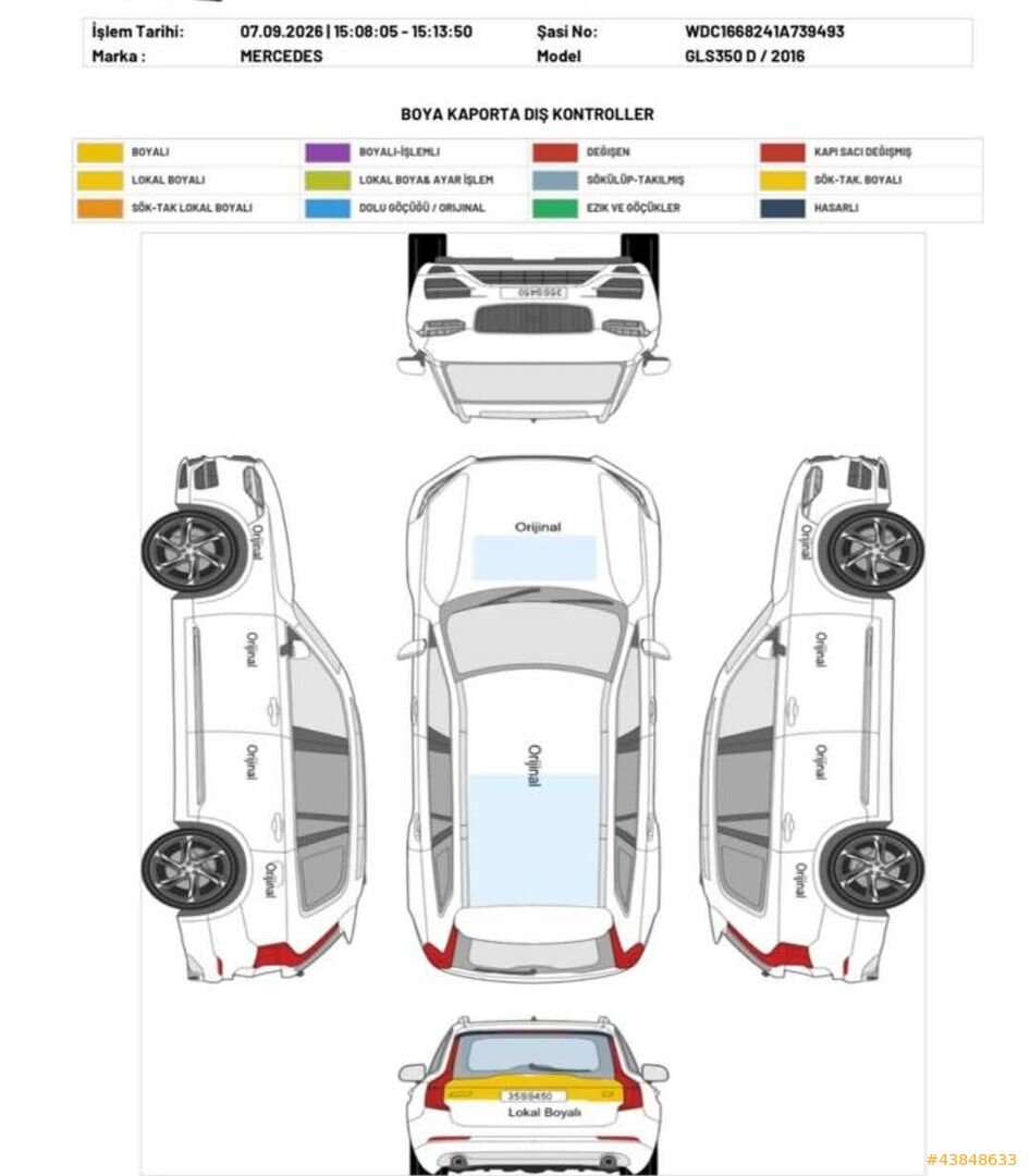 MERCAN PREMİUM CARS GÜVENCESİYLE GLS 350 D 4 MATİC 2