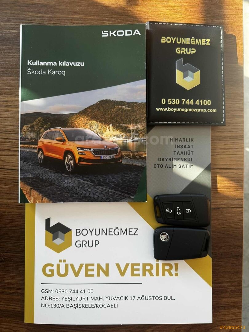 2024 MODEL SKODA Karoq PREMIUM elektrikli açılır CAM TAVAN 2