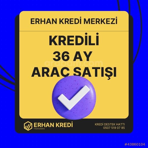 ERHAN OTOMOTİV-0.99KREDİ/170.000 TL PESIN KALAN SENET ALFA ROMEO 4