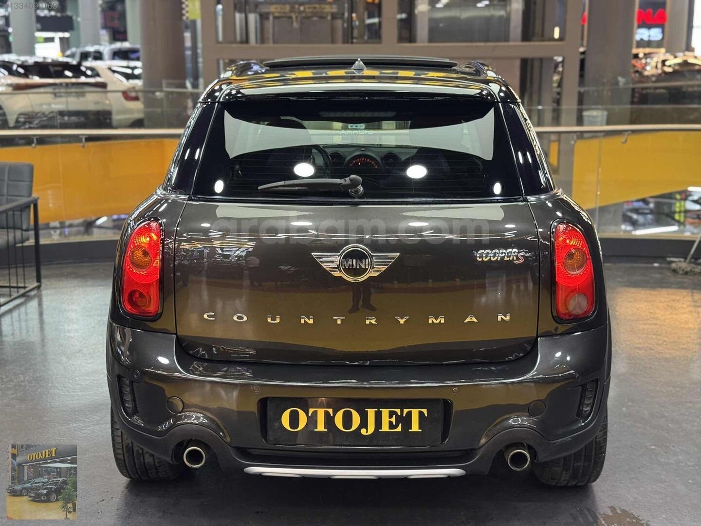 2016 MİNİ COUNTRYMAN ALL4 S OTOMATİK CAM TAVAN DÜŞÜK KM 190 HP 4