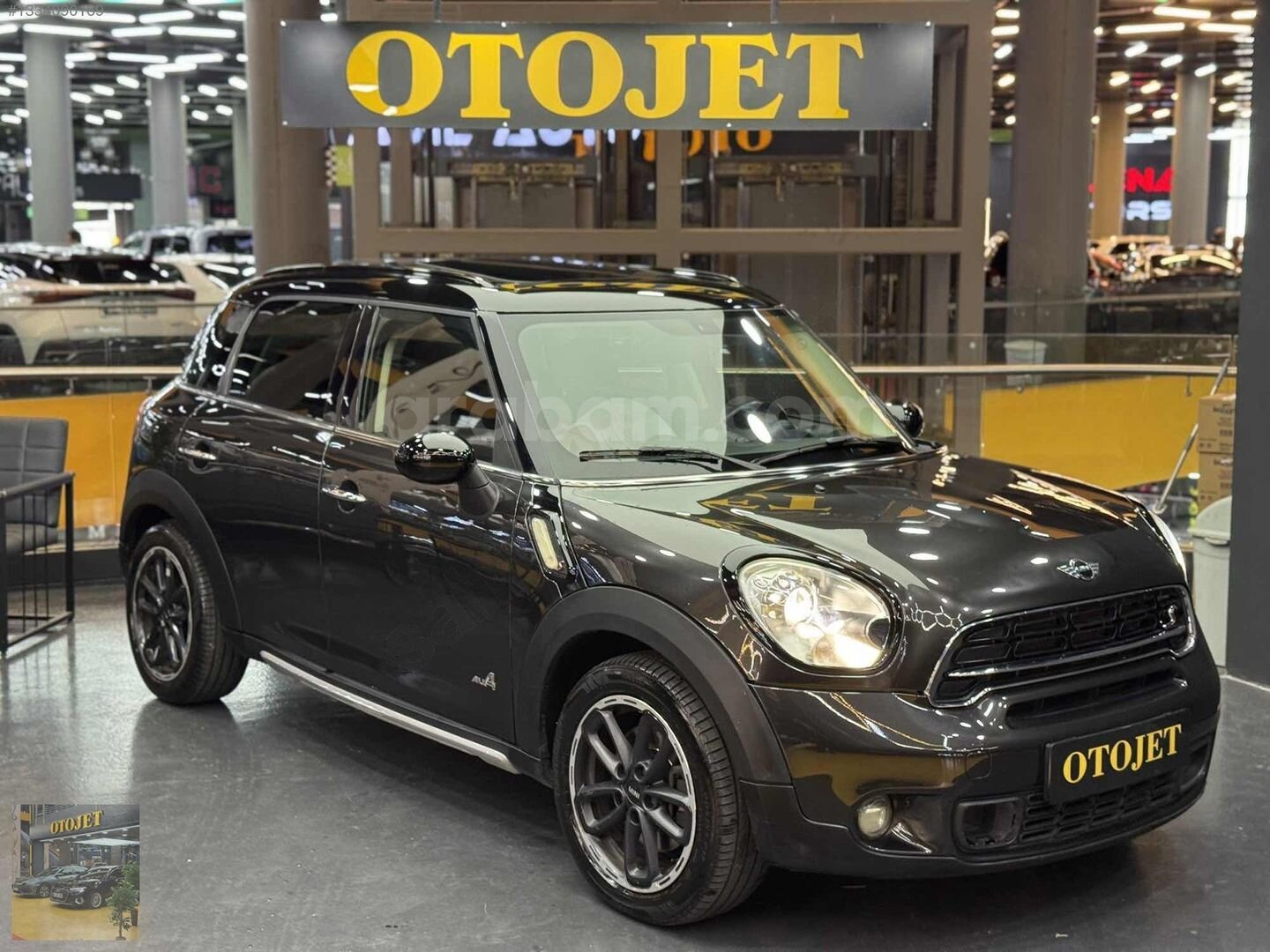 2016 MİNİ COUNTRYMAN ALL4 S OTOMATİK CAM TAVAN DÜŞÜK KM 190 HP 5