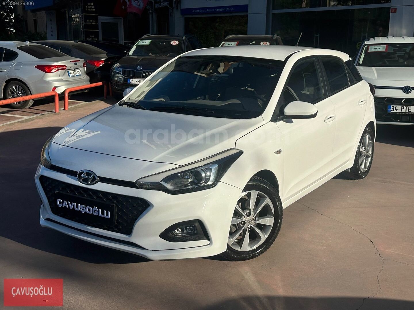 Galeriden Hyundai i20 1.4 MPI Style 2018 Model İstanbul 76.700 km Beyaz 2