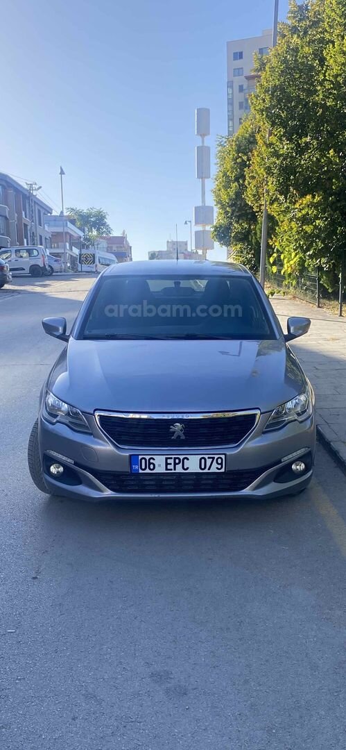 Galeriden Peugeot 301 1.5 BlueHDI Active 2019 Model Ankara 176.000 km Gri (titanyum) 2