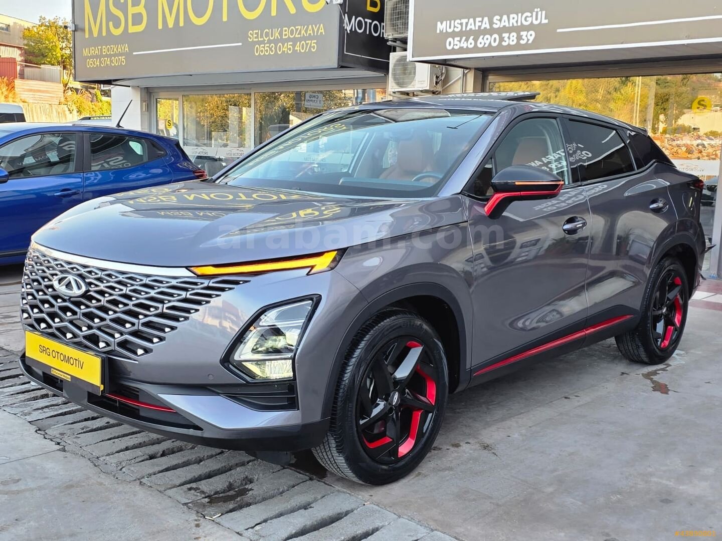 Galeriden Chery Omoda 5 1.6 T-GDI Luxury 2024 Model İzmir 22.400 km Gri 7