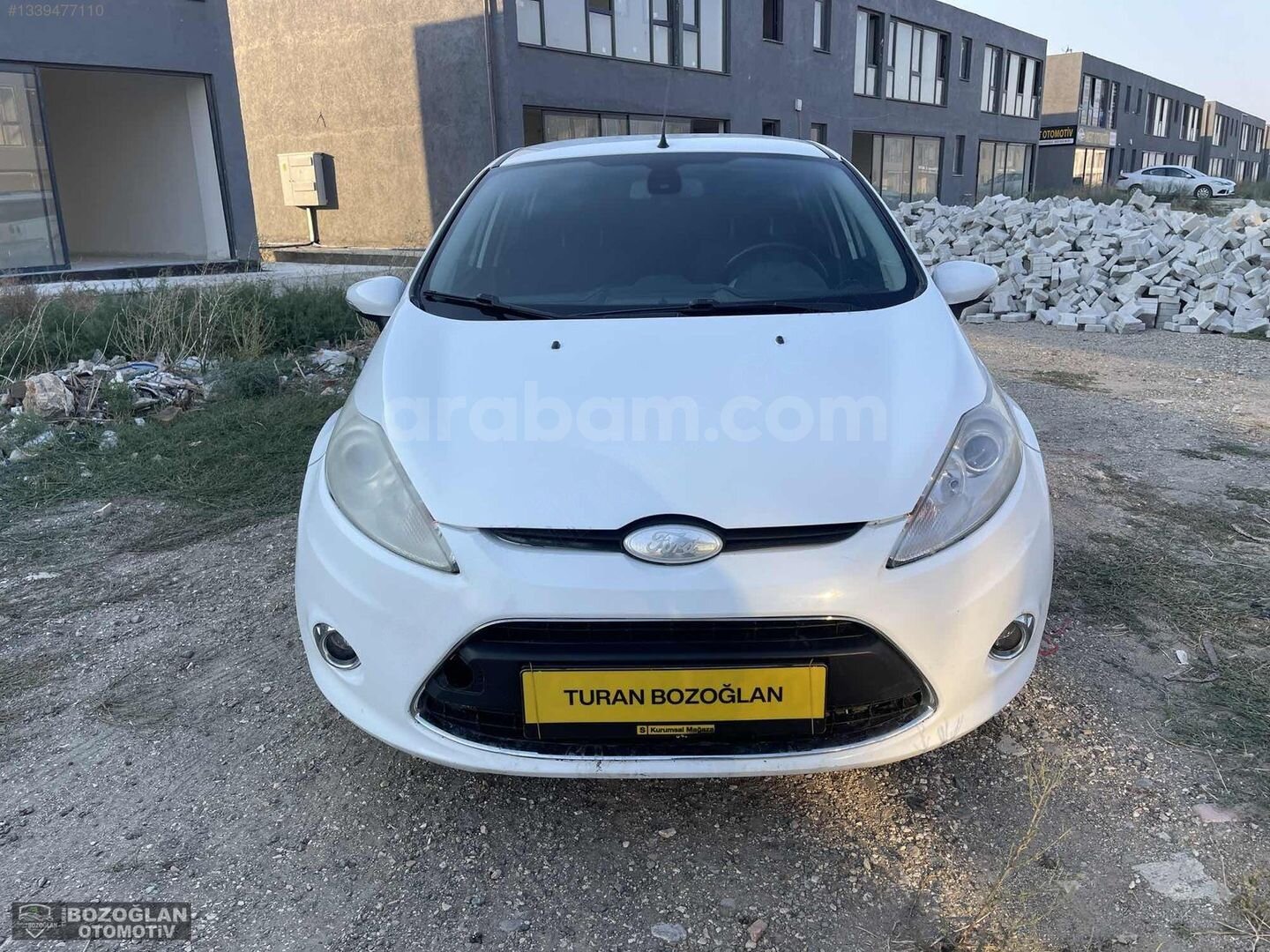 Galeriden Ford Fiesta 1.4 TDCi Titanium 2012 Model Hatay 255.000 km Beyaz 2