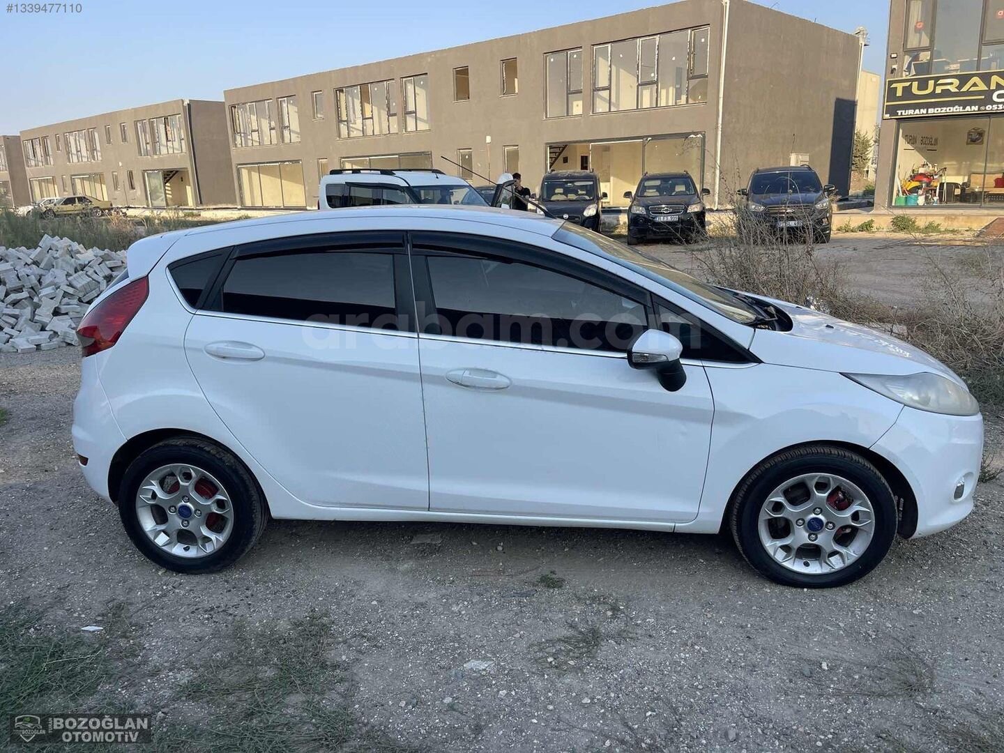 Galeriden Ford Fiesta 1.4 TDCi Titanium 2012 Model Hatay 255.000 km Beyaz 7