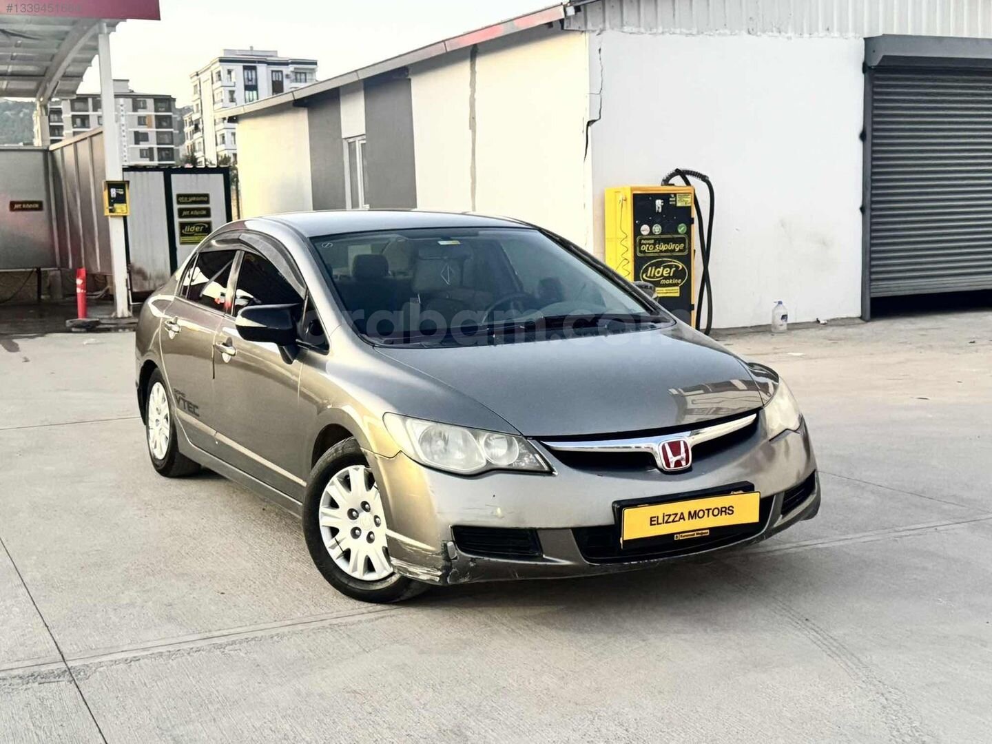 Galeriden Honda Civic 1.6i VTEC Dream 2007 Model Adıyaman 247.000 km Füme 3