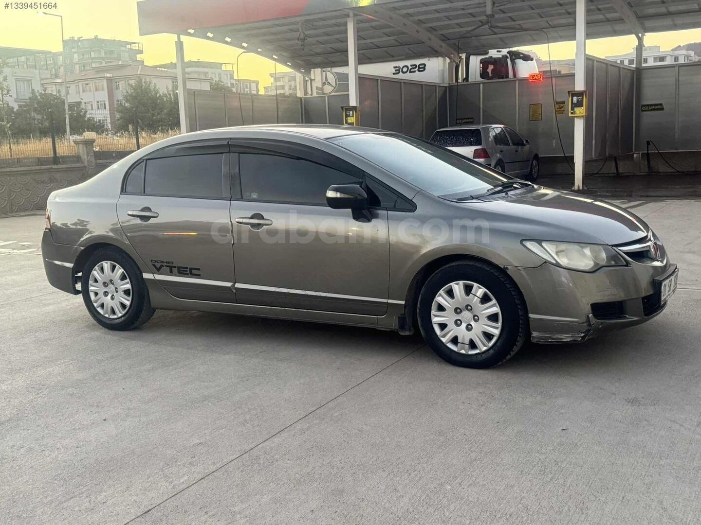 Galeriden Honda Civic 1.6i VTEC Dream 2007 Model Adıyaman 247.000 km Füme 7