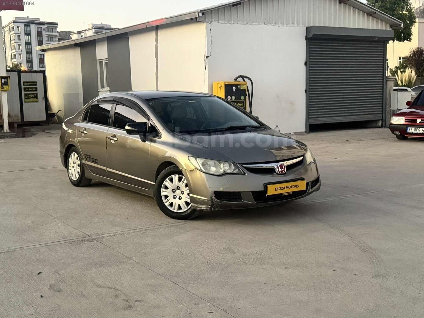 Galeriden Honda Civic 1.6i VTEC Dream 2007 Model Adıyaman 247.000 km Füme 1
