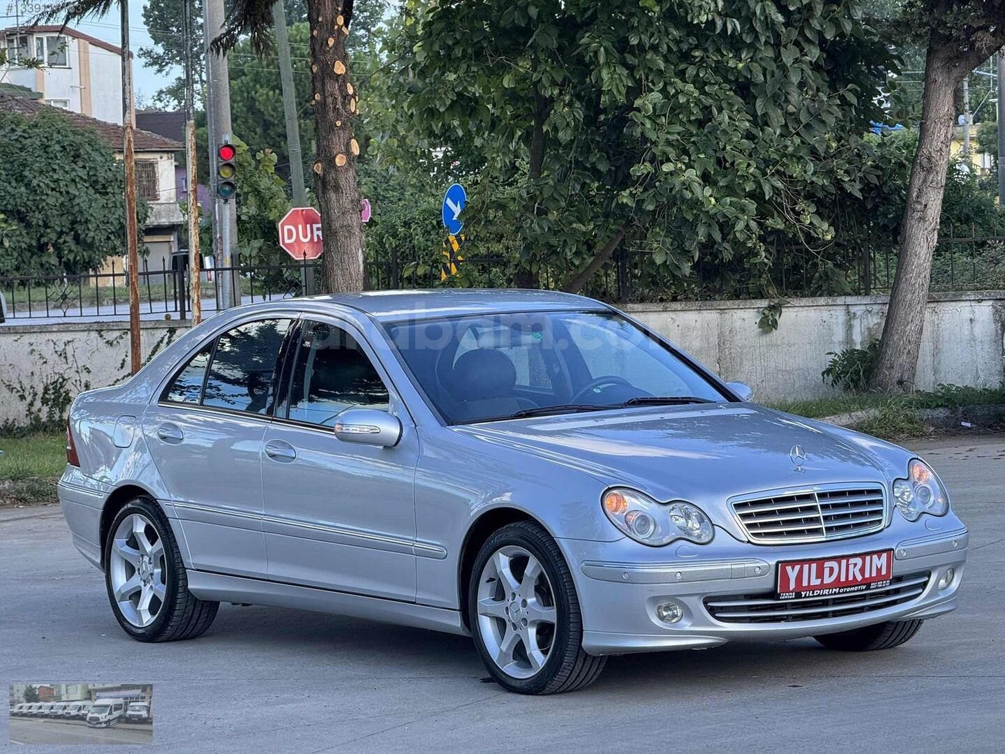 Galeriden Mercedes - Benz C 180 Kompressor Sport Edition 2006 Model Samsun 172.000 km Gri 3