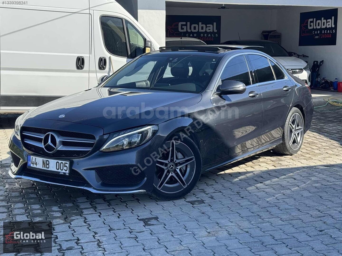 Galeriden Mercedes - Benz C 200 D AMG 2016 Model Malatya 197.000 km Füme 5