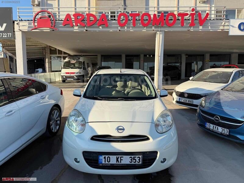 EDREMİT ARDA OTOMOTİV 2012 NİSSAN MİCRA PASSİON LPG'Lİ HATASIZ!!