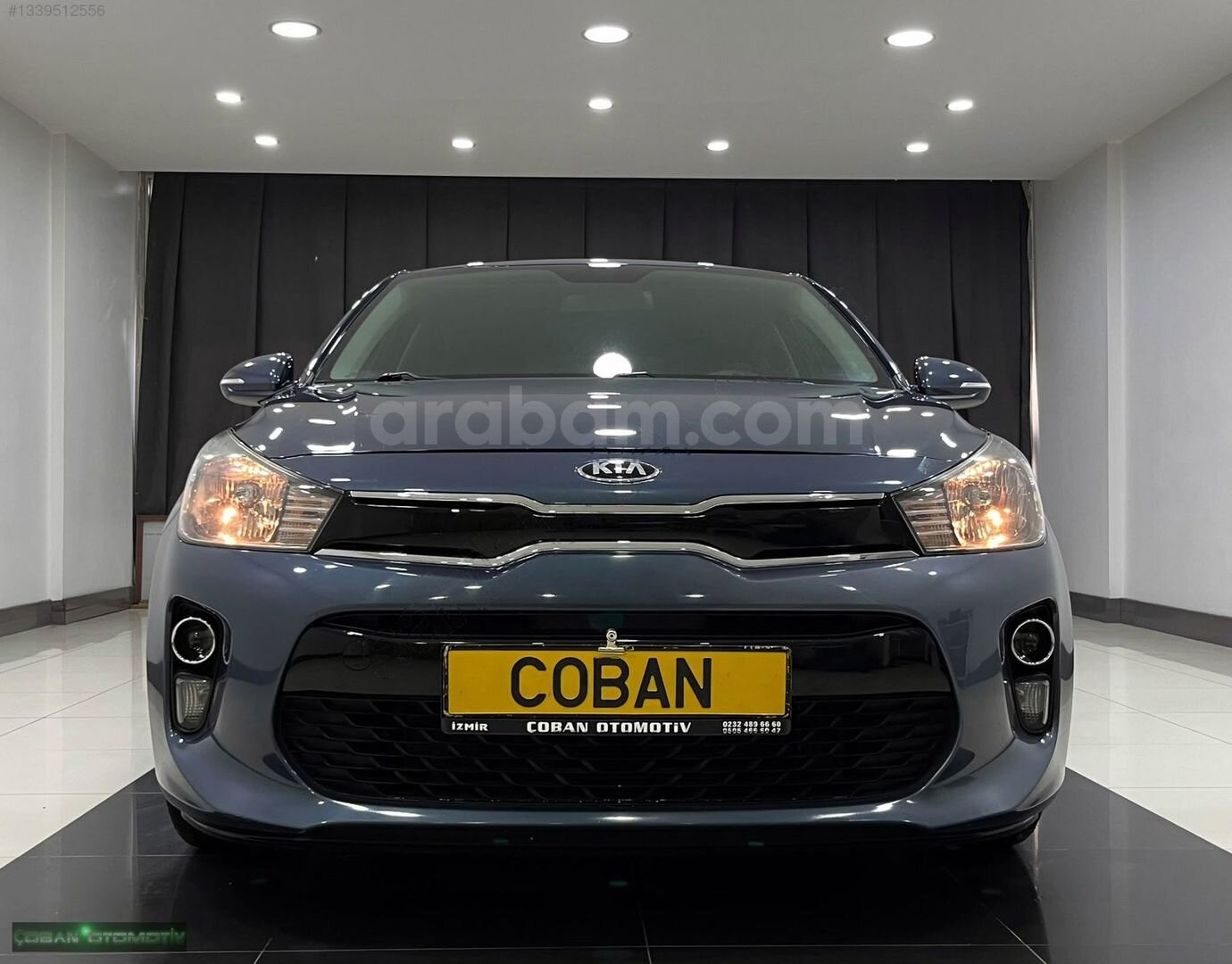 ÇOBAN OTOMOTİV'DEN 2017 KİA RİO 1.4CVVT CONCEPT OTOMATİK ORJİNAL 1