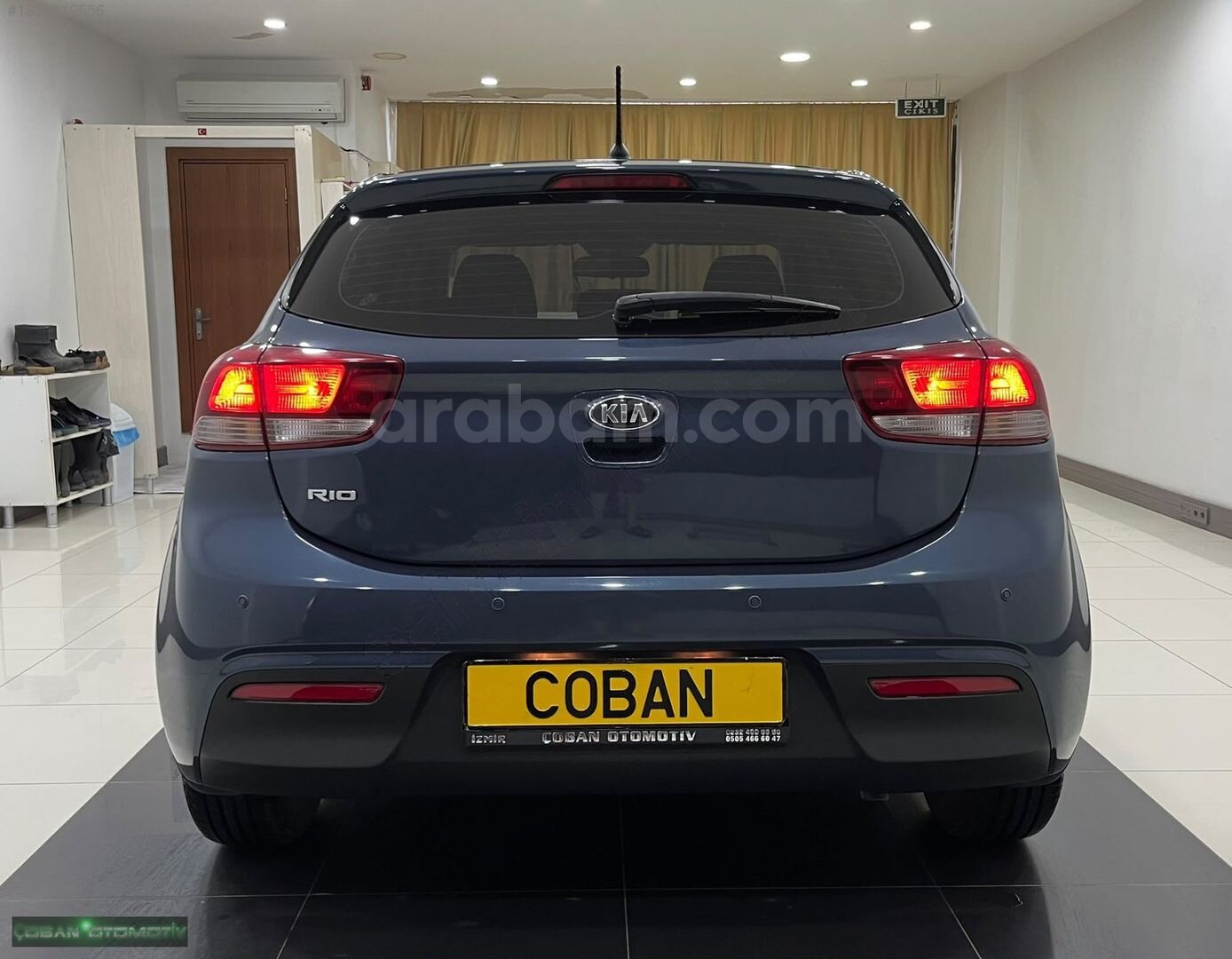 ÇOBAN OTOMOTİV'DEN 2017 KİA RİO 1.4CVVT CONCEPT OTOMATİK ORJİNAL 5