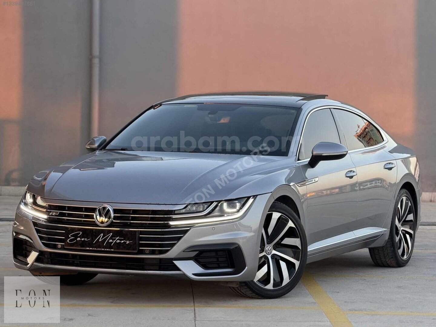 Galeriden Volkswagen Arteon 1.5 TSI R Line 2018 Model Ankara 100.000 km Gri 1