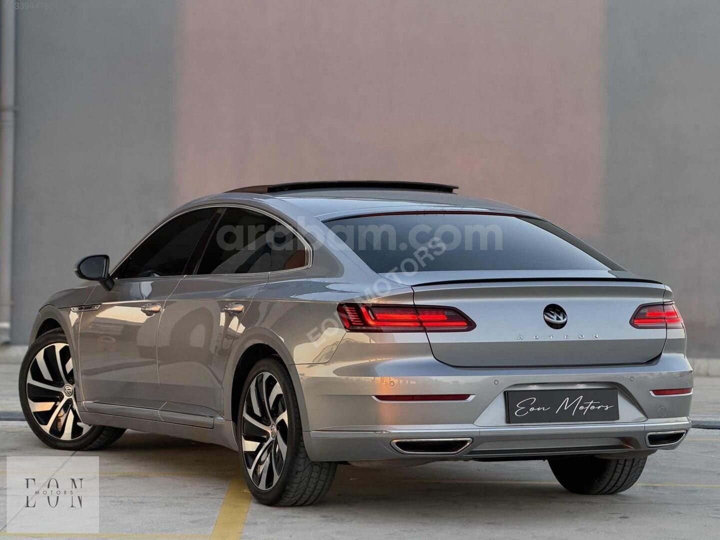 Galeriden Volkswagen Arteon 1.5 TSI R Line 2018 Model Ankara 100.000 km Gri 7