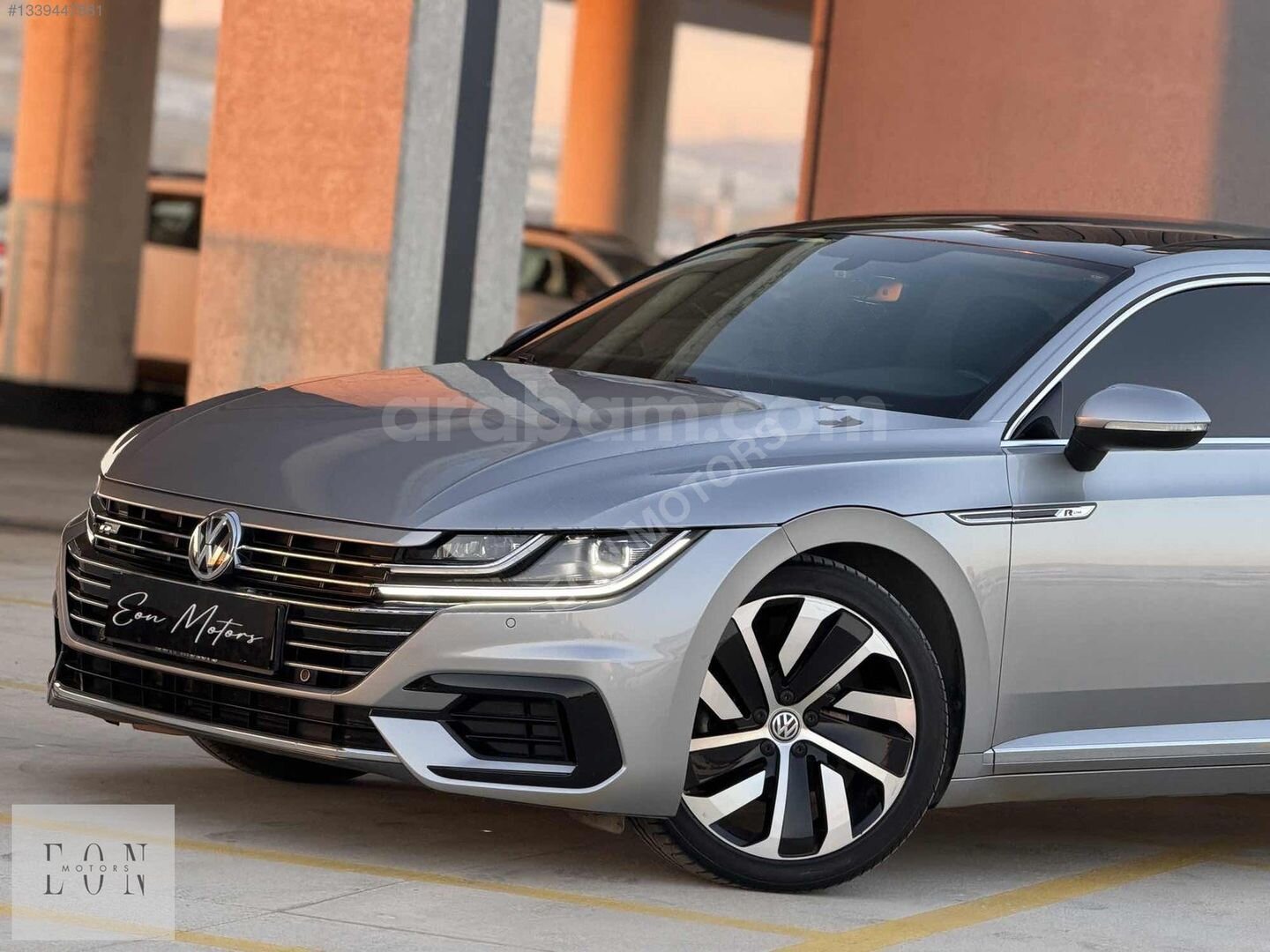 Galeriden Volkswagen Arteon 1.5 TSI R Line 2018 Model Ankara 100.000 km Gri 6