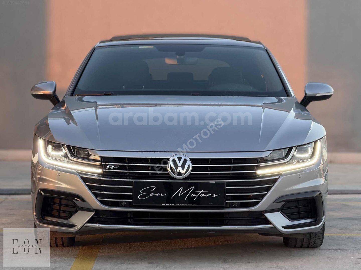 Galeriden Volkswagen Arteon 1.5 TSI R Line 2018 Model Ankara 100.000 km Gri 2
