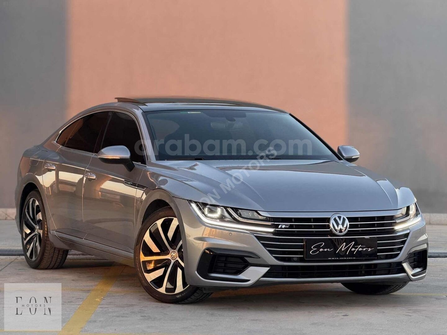 Galeriden Volkswagen Arteon 1.5 TSI R Line 2018 Model Ankara 100.000 km Gri 3
