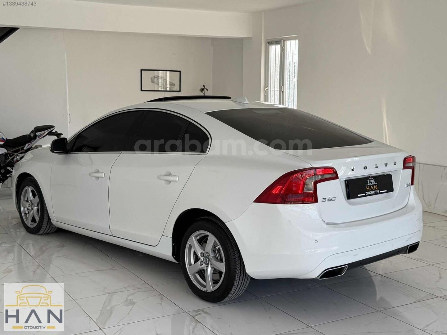 DEĞİŞENSİZ MASRAFSIZ SUNROOFLU BEYAZ 181 HP S60 DİZEL OTOMATİK 5